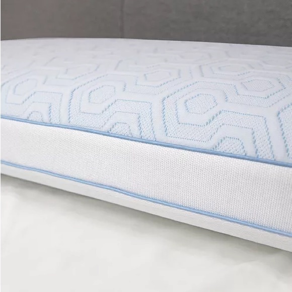 SENSORGEL Arctic Gusset Gel-Infused Memory Foam Pillow w/ Cool Coat Tech, NWT. - Picture 3 of 6